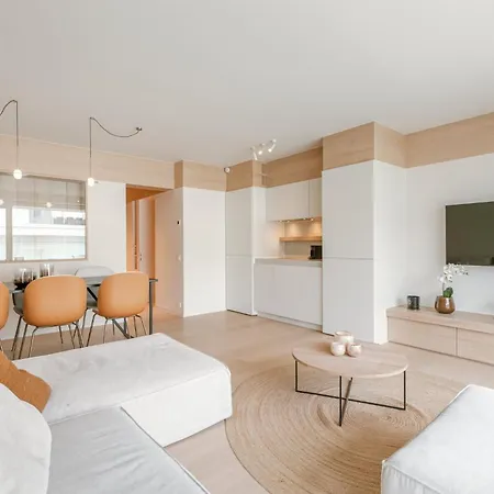 Apartmán Stylish Coastal For 4 With Sea View Knokke-Heist