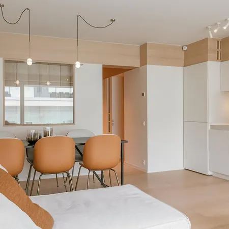 Stylish Coastal For 4 With Sea View * Knokke-Heist